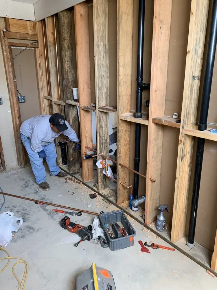 Commercial rough-in plumbing for Water Heater Replacement in East Hawthorne